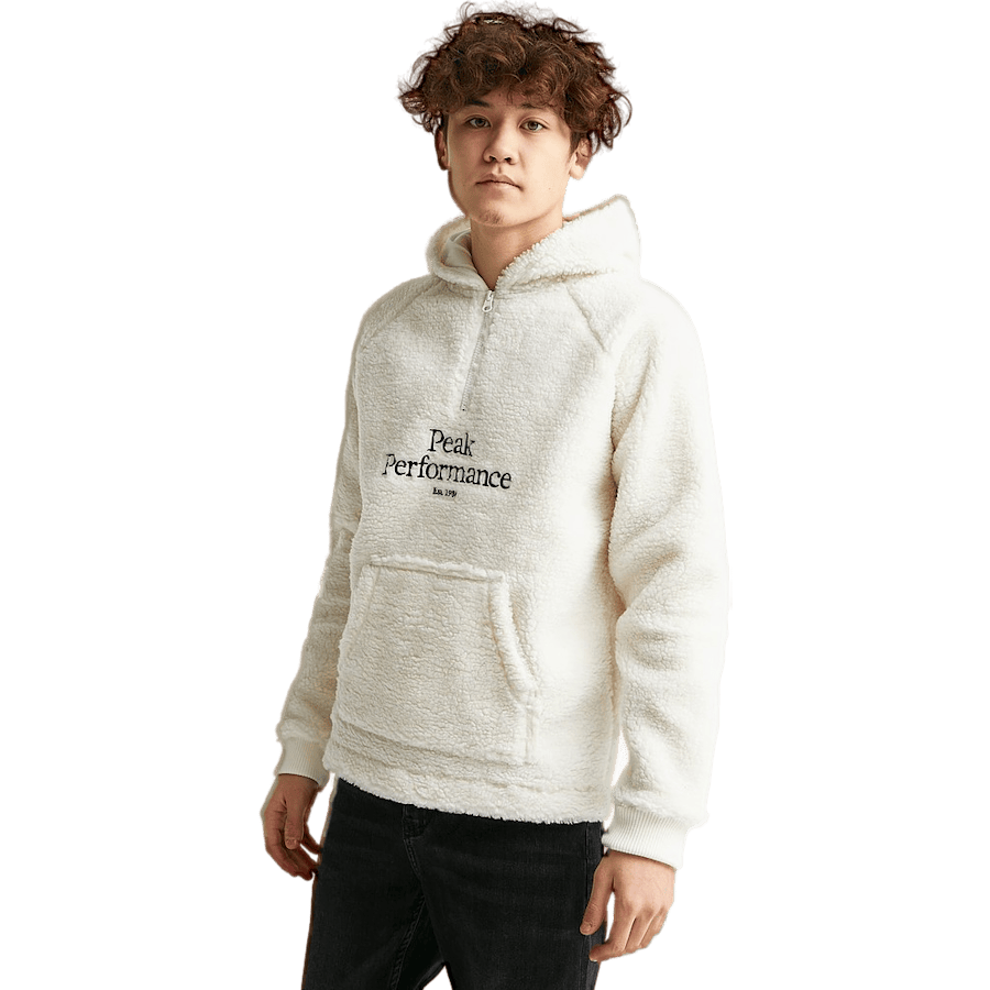 Junior Original Pile Half Zip Offwhite