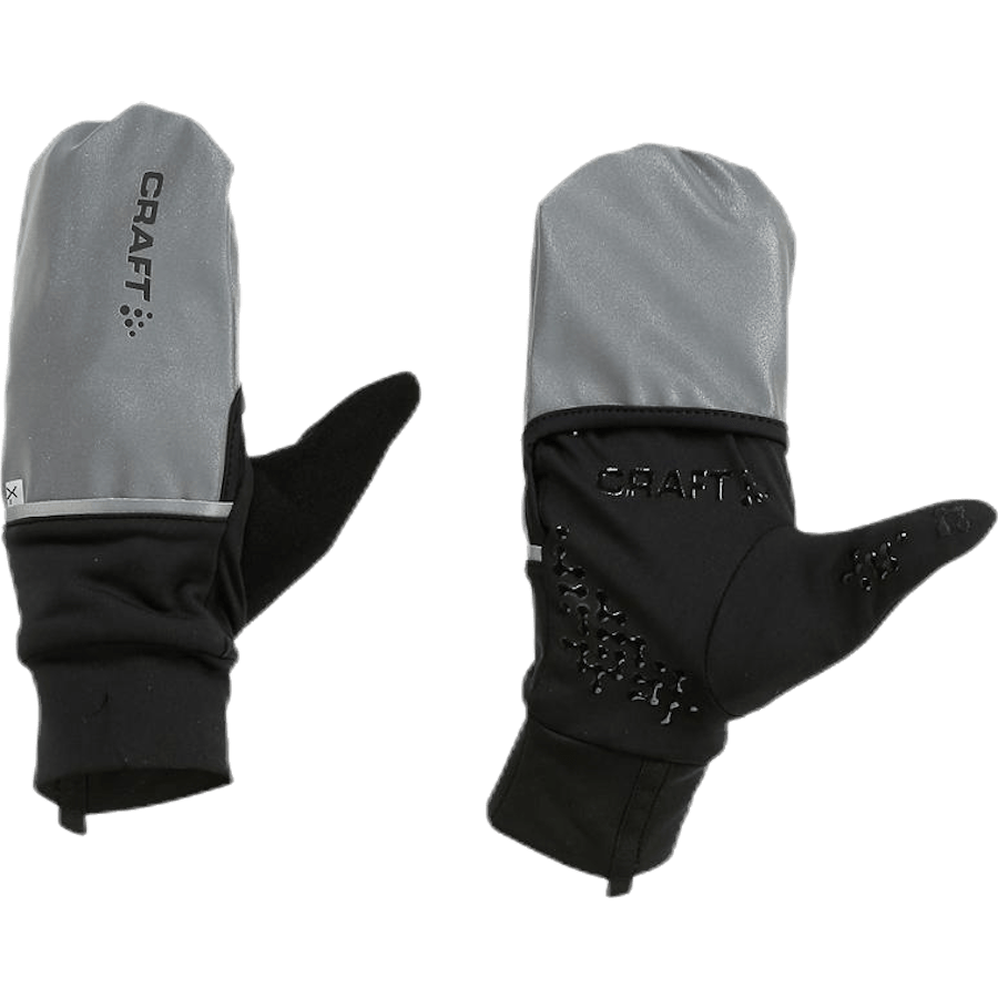 Hybrid Weather Glove Black/Silver