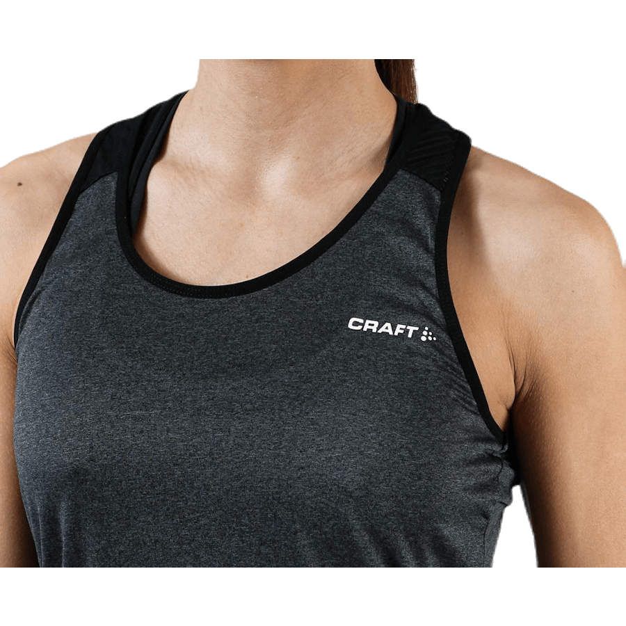 Eaze Singlet Black/Grey