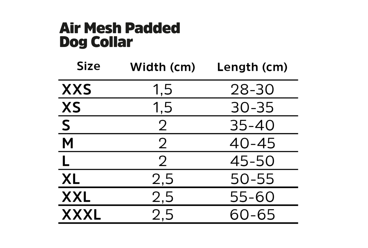 Air Mesh Vadderat Halsband Beige L
