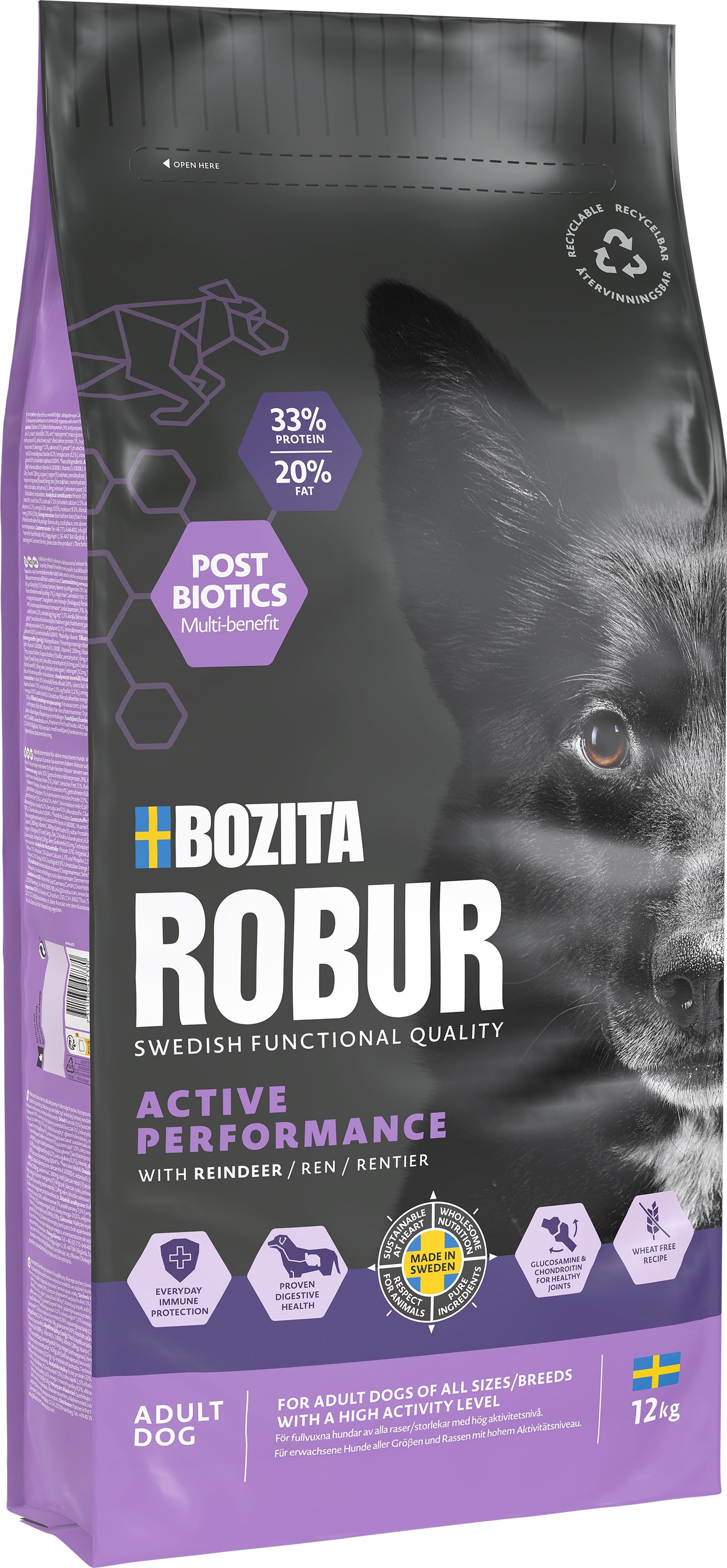 Adult Active Performance Reindeer Foder 12kg