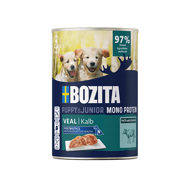 Dog Pate Puppy Veal Våtfoder för hund 400g