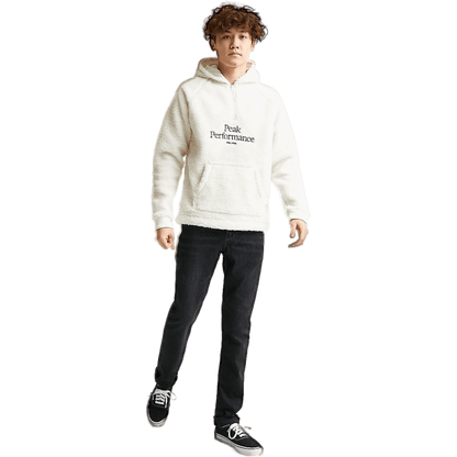 Junior Original Pile Half Zip Offwhite