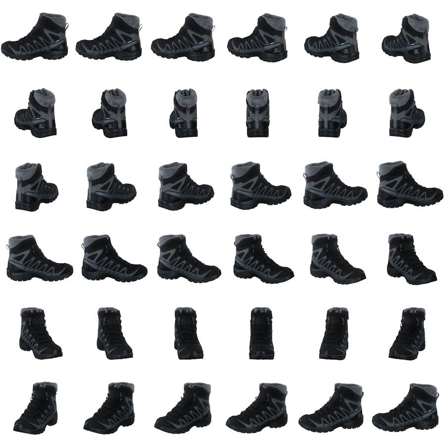 Xa Pro V8 Winter Cswp J Black/phantom/quiet Shade