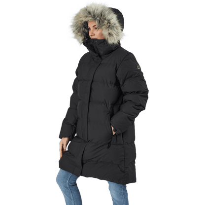 W Blossom Puffy P Black