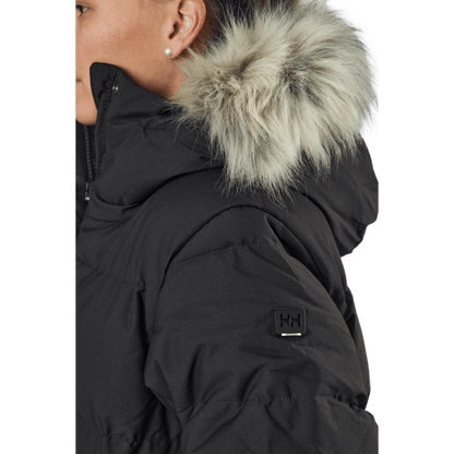 W Blossom Puffy P Black