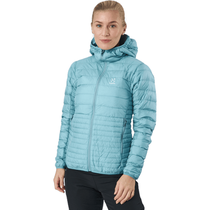 Micro Nordic Down Hood Frost Blue