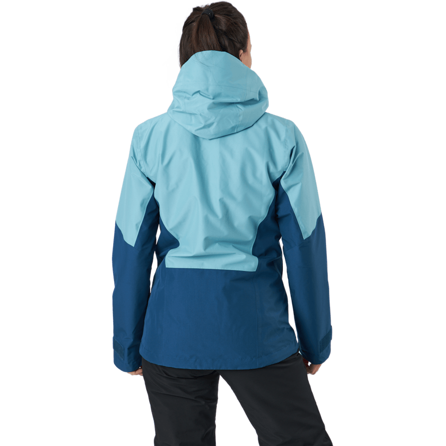 Lumi Jacket Women Dark Ocean/frost Blue