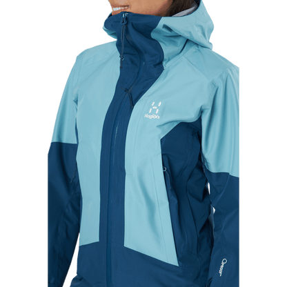 Lumi Jacket Women Dark Ocean/frost Blue