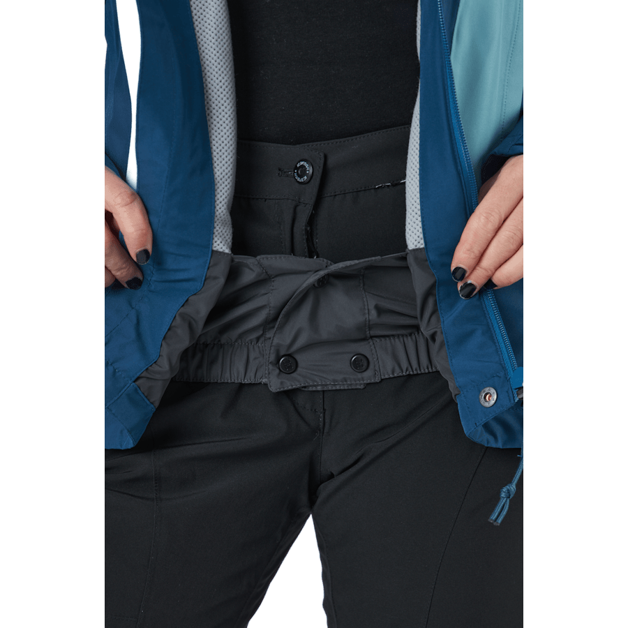 Lumi Jacket Women Dark Ocean/frost Blue