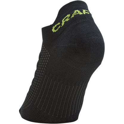 Adv Dry Mid Shaftless Sock Black