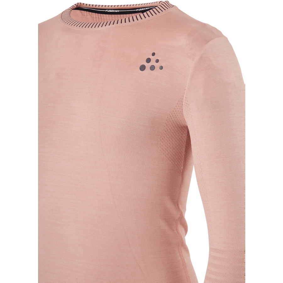 Fuseknit Comfort Rn Ls Hint/peak