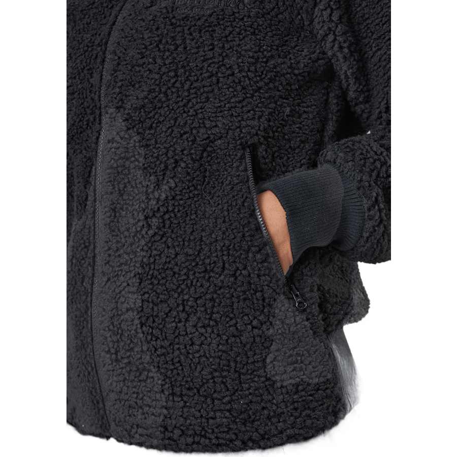 W Original Pile Zip Black