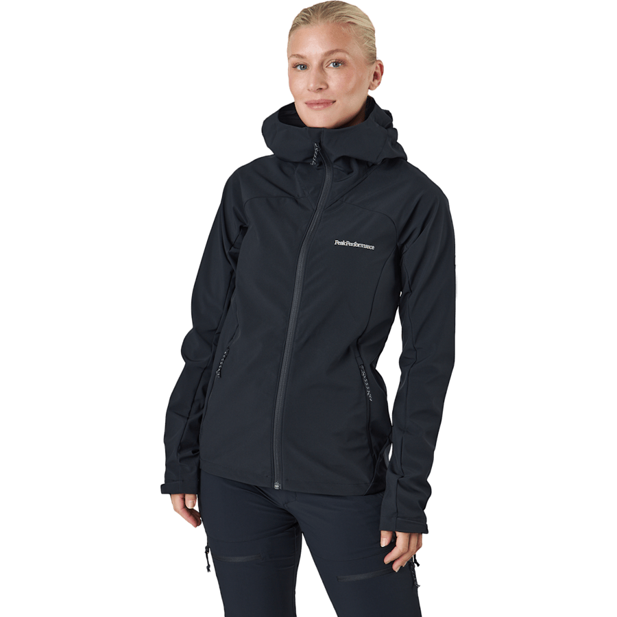 W Explore Hood Jacket Black