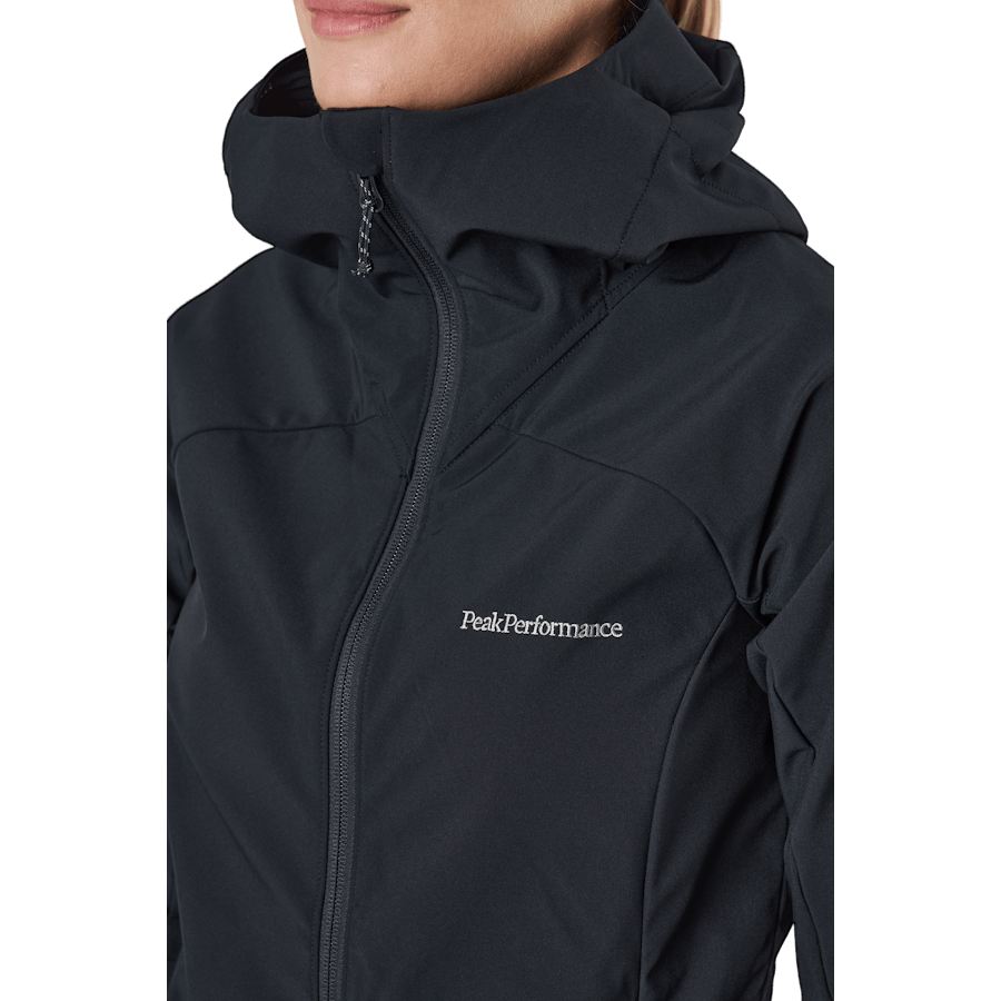 W Explore Hood Jacket Black