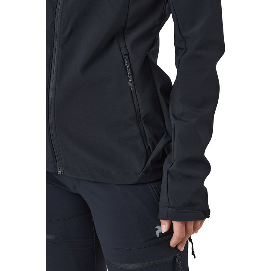 W Explore Hood Jacket Black