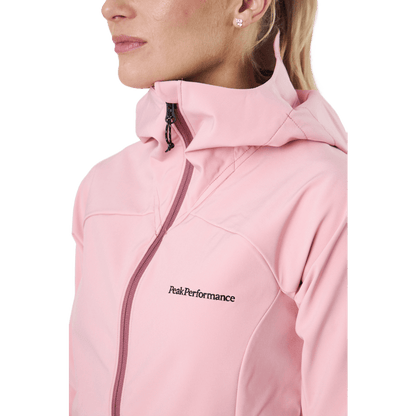 W Explore Hood Jacket Warm Blush