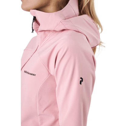 W Explore Hood Jacket Warm Blush