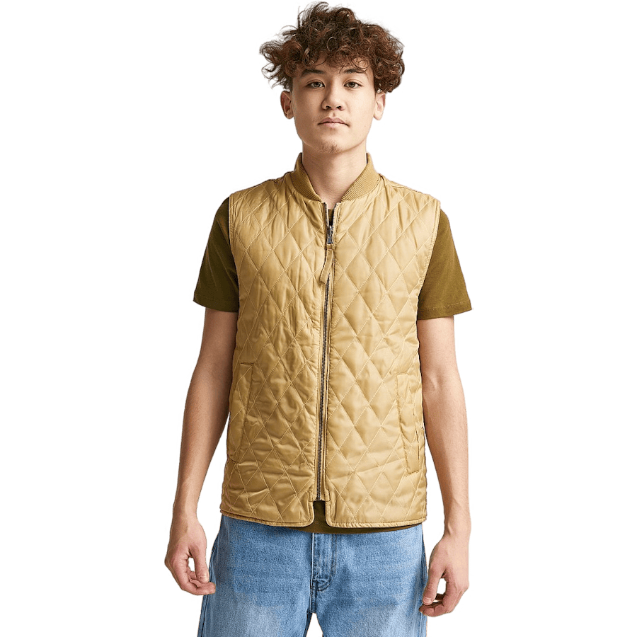 Utility Vest Greige