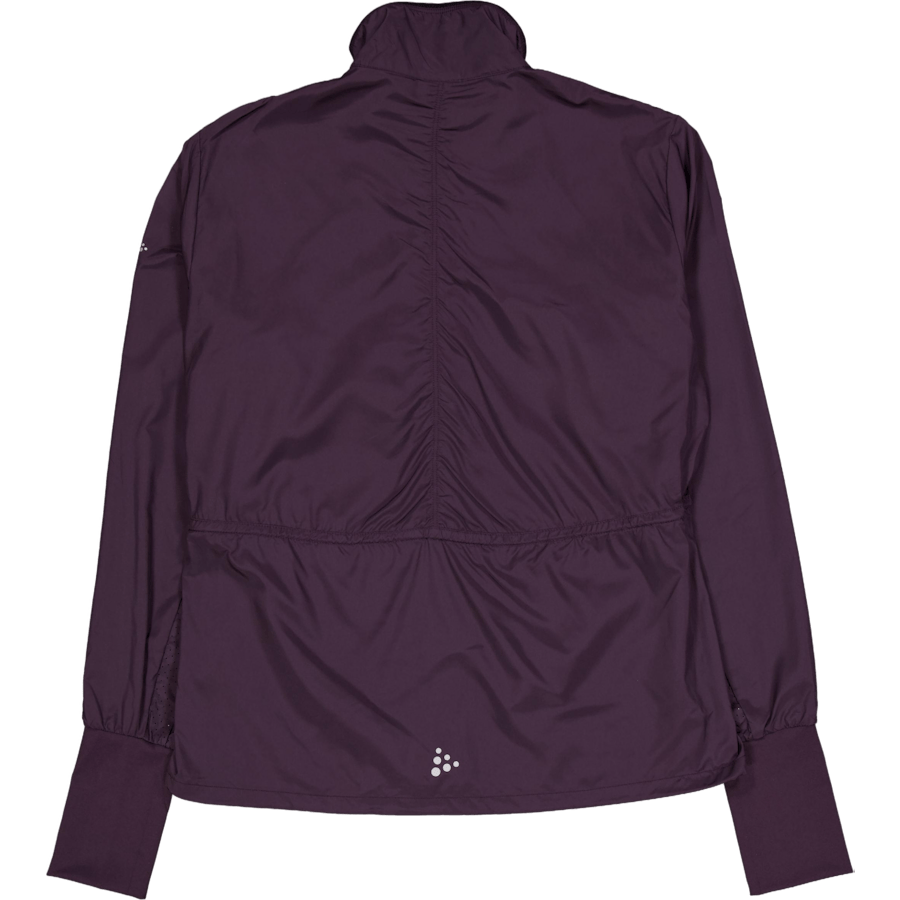 Adv Essence Wind Jacket W Dk Plum