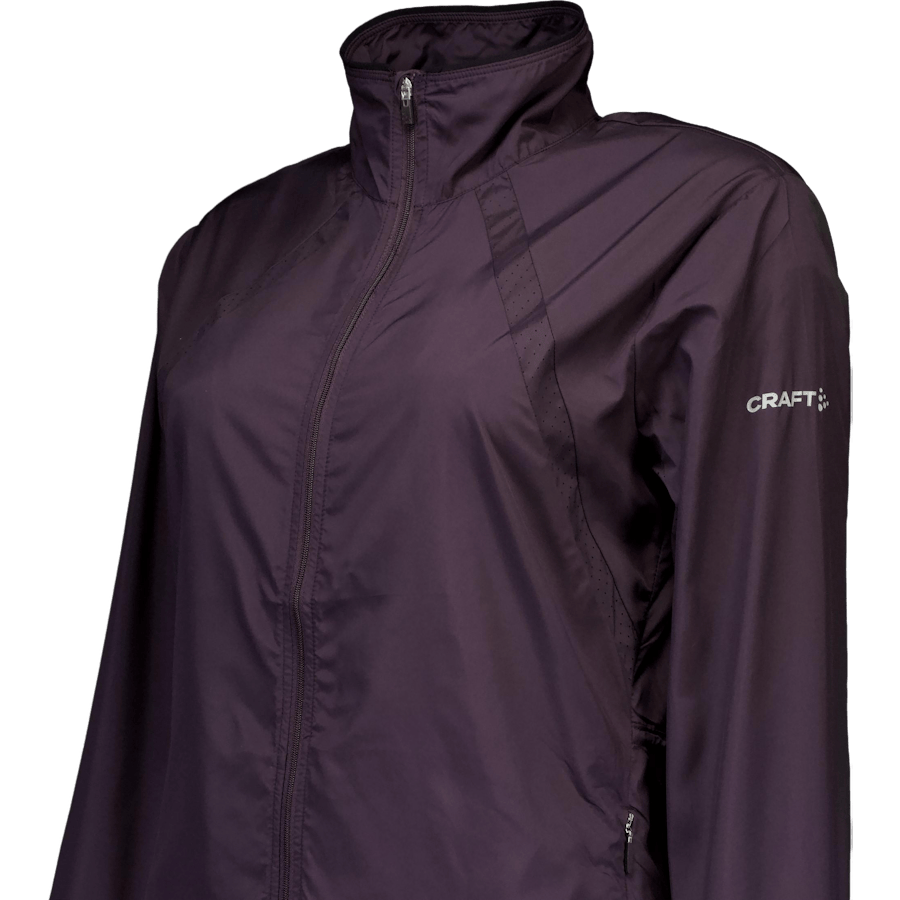 Adv Essence Wind Jacket W Dk Plum