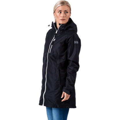 Long Belfast Winter Jacket Black