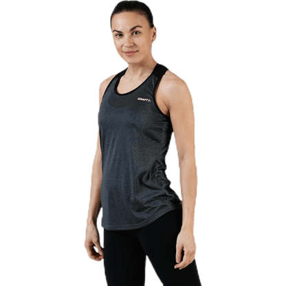 Eaze Singlet Black/Grey