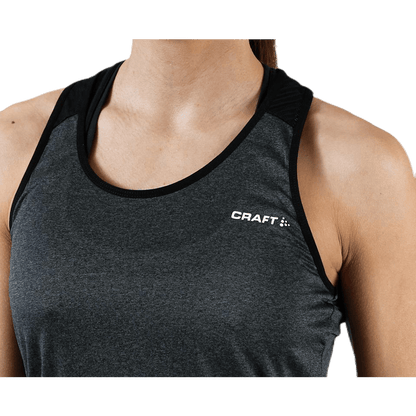 Eaze Singlet Black/Grey