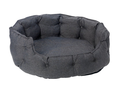 Classy Memory Foam Hundbädd Grå M