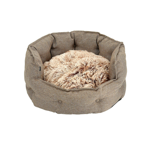 Classy Memory Foam Hundbädd Beige M