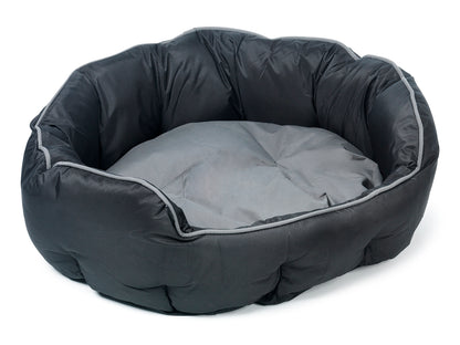 Buddy Hundbädd Oval Svart M