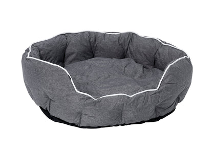 Buddy Hundbädd Oval Grå M