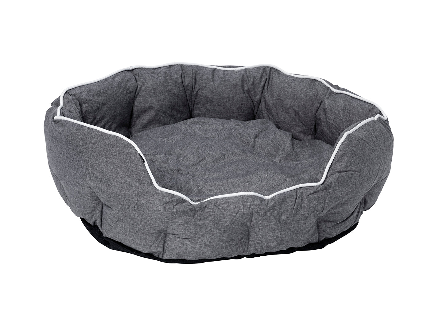 Buddy Hundbädd Oval Grå L