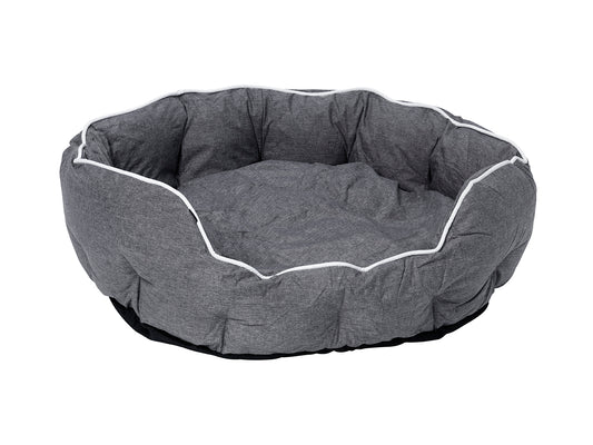 Buddy Hundbädd Oval Grå XL