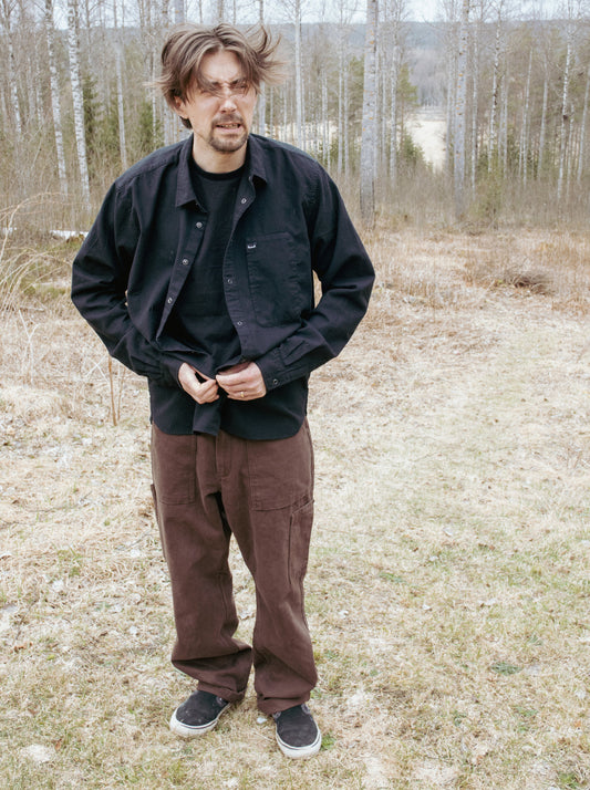 Shirt "Överboda", Flanell Black