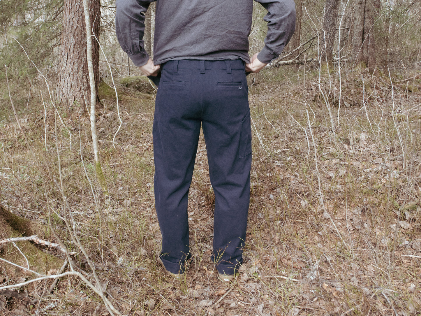 Chino trousers "Hakkas" - Navy