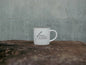 Porcelain mug "Betänk"