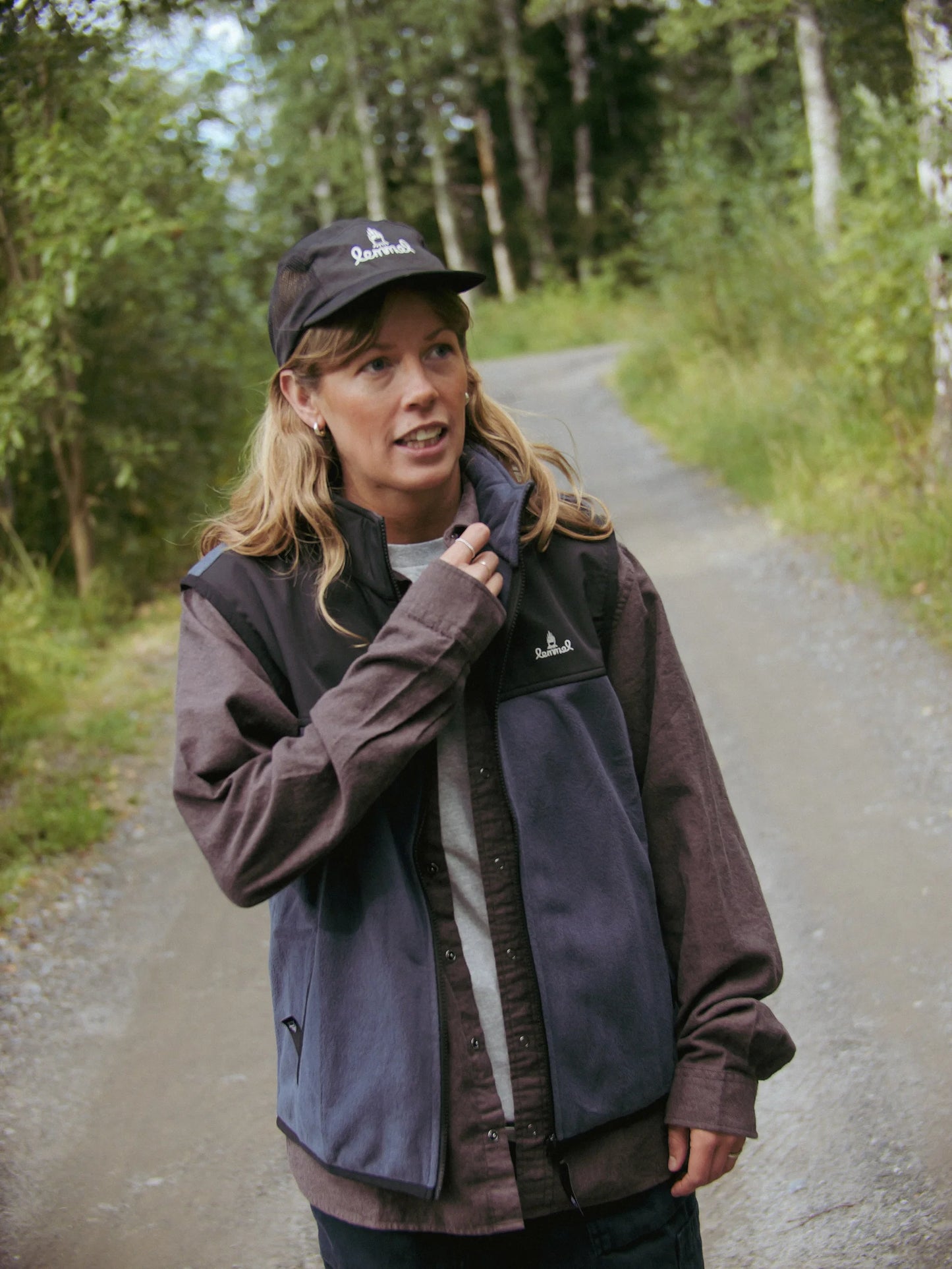 Fleece Vest "Murto" - Blue