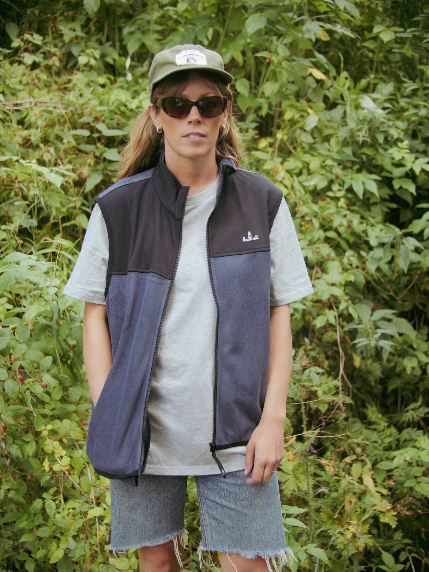 Fleece Vest "Murto" - Blue
