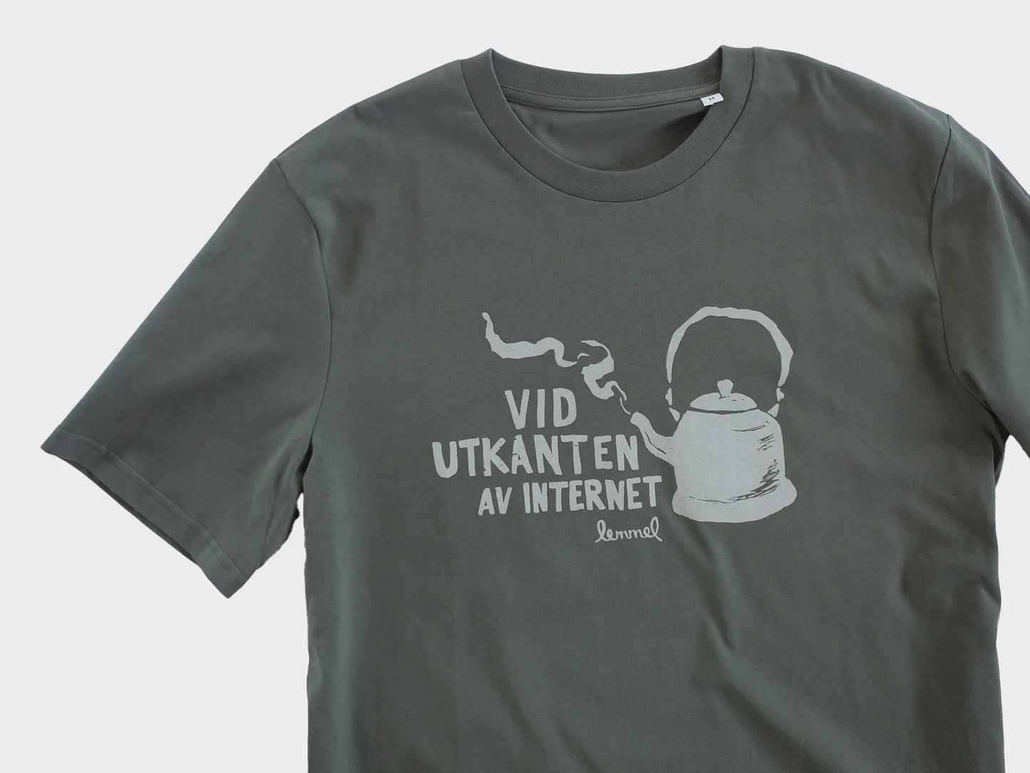 Tshirt "Utkanten" Khaki green