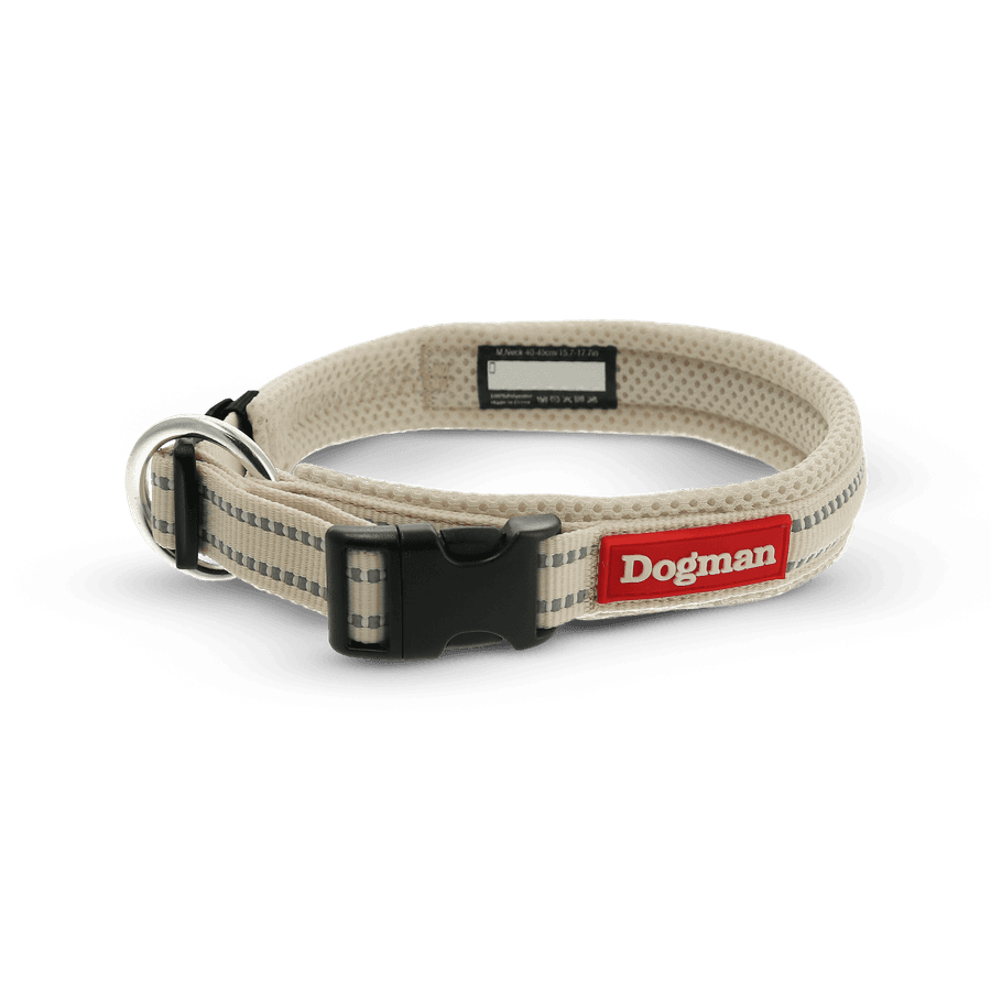 Air Mesh Vadderat Halsband Beige L