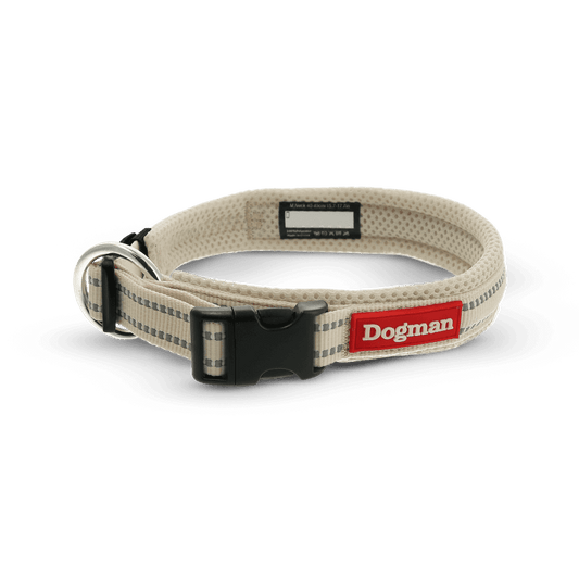 Air Mesh Vadderat Halsband Beige L